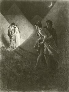 Troilus és Cressida. V. felvonás – II. jelenet (mélynyomás) alkotó: Felix Octavius Carr Darley