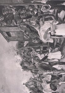 Előre, Hindenburg illusztrációja, a Daterlandischer Derlag C U Weller Berlin kiadásában alkotó: Felix Schwormstadt