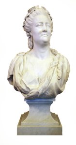 Nagy Katalin orosz császárnő mellszobra, 1786. alkotó: Feodosy Shchedrin