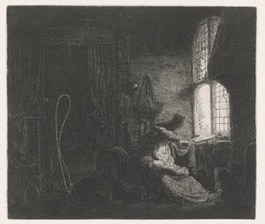 (A Szent) Család egy szobában alkotó: Ferdinand Bol