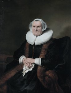 Erzsébet arcképe Jacobsdr. Bas (1571-1649)
