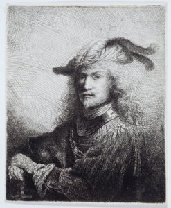 Egy tiszt portréja alkotó: Ferdinand Bol