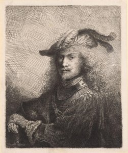 Egy tiszt portréja alkotó: Ferdinand Bol