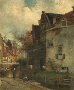 Városkép alkotó: Ferdinand Carl Sierich