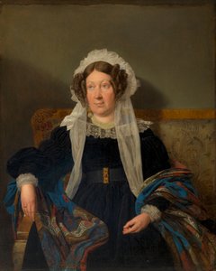 Josefine Schwartz von Mohrenstern, születési nevén Vicomtesse Goupy de Quabeck alkotó: Ferdinand Georg Waldmüller