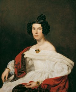 Josef von Stadler udvari tisztviselő felesége alkotó: Ferdinand Georg Waldmuller
