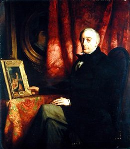 Nicolaus Hudtwalcker műgyűjtő portréja, 1852