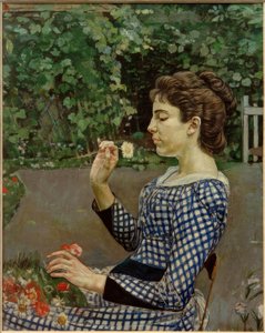 Bildnis Hélène Weiglé alkotó: Ferdinand Hodler