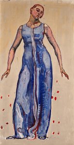 Ábra a végtelenbe nézni alkotó: Ferdinand Hodler