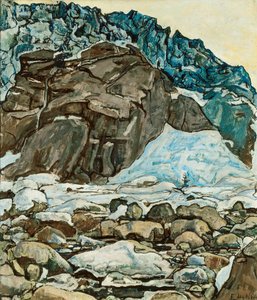 Grindelwald-gleccser, 1912. alkotó: Ferdinand Hodler