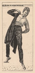 Diák felveszi a kabátját alkotó: Ferdinand Hodler