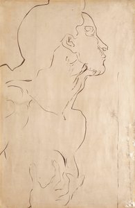 Tanulmány a „Feeling I”-hez, 1901 alkotó: Ferdinand Hodler