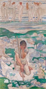 A juhász álma, 1896 alkotó: Ferdinand Hodler