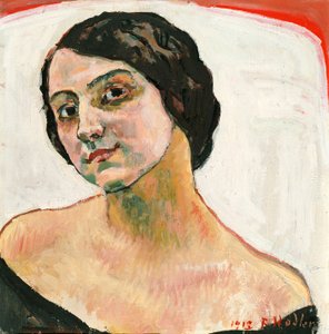 Barna hajú nő, 1913 alkotó: Ferdinand Hodler