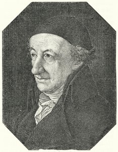 Christoph Martin Wieland német költő időskori portréja (metszet)