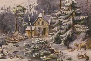 December (színes litográfia)