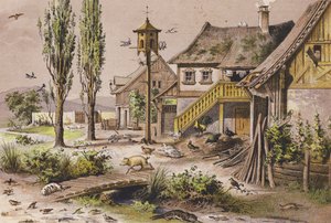 November (színes litográfia)