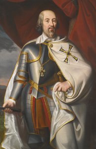 Heinrich Walpot von Bassenheim portréja, 19. század közepe alkotó: Ferdinand Müller