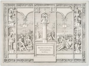 Megküzdő kő alkotó: Ferdinand Olivier