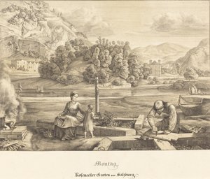 Hétfő - Rosenecker Garden Salzburg közelében (hétfő - Rosenecker Garden Salzburg közelében)