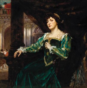 Madame Clemenceau portréja