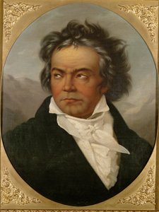 Ludwig van Beethoven ... (olaj, vászon) alkotó: Ferdinand Schimon