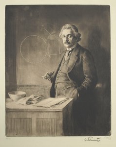 Albert Einstein portréja 1879-1955, 1921