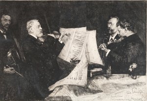 A Joachim Quartet, 1904.