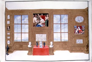 II. könyv f.53 A VI. Károly-gyűjtemény festett leltárja a Stallburgban, Bécs, 1720-30 (wc) alkotó: Ferdinand Storffer or Astorffer