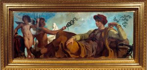 Eugene Delacroix (1798-1863) a festőipar allegóriája alkotó: Ferdinand Victor Eugene Delacroix