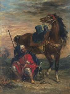 Arab Lovas alkotó: Ferdinand Victor Eugene Delacroix