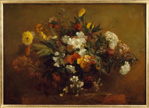 Csokor virág. Eugene Delacroix festménye (1798-1863) alkotó: Ferdinand Victor Eugene Delacroix
