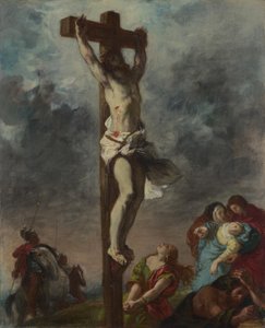 Krisztus a kereszten, 1853 alkotó: Ferdinand Victor Eugene Delacroix