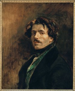 Delacroix, önarckép ... alkotó: Ferdinand Victor Eugene Delacroix