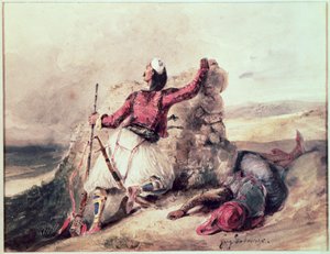 Görögök ostrom alatt alkotó: Ferdinand Victor Eugene Delacroix