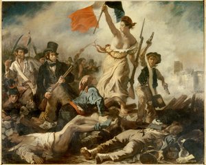 Liberty leading the People, July the 28th alkotó: Ferdinand Victor Eugene Delacroix