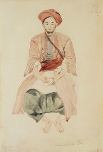 Fezi kereskedő, 1832 körül alkotó: Ferdinand Victor Eugene Delacroix