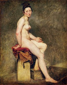 Ülő akt, Mademoiselle Rose (olaj, vászon)