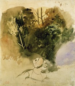 Tanulmány az indiai hadsereg egyik gurkájáról, 1830 alkotó: Ferdinand Victor Eugene Delacroix