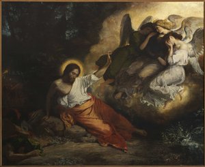 Agónia a kertben, 1826. alkotó: Ferdinand Victor Eugene Delacroix