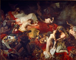 Sardanapalus halála alkotó: Ferdinand Victor Eugene Delacroix
