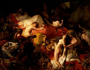 Sardanapalus halála alkotó: Ferdinand Victor Eugene Delacroix