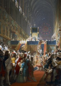 XIV. Lajos francia fogadta a társadalmi osztályok képviselőit Párizsban alkotó: Ferdinand the Elder Piloty