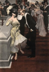Reznicek / Bal pare / from: Galante Welt / 1904 alkotó: Ferdinand von Reznicek
