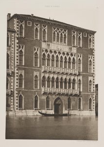 Foscari palota alkotó: Ferdinando Ongania