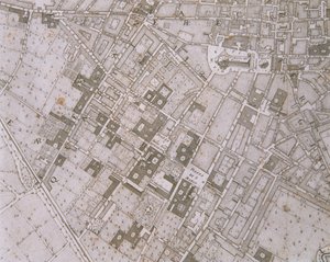 Firenze térképe, 1731 alkotó: Ferdinando Ruggeri