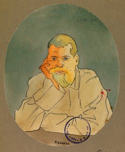 Egy orosz fogoly portréja, Gustrow alkotó: Fernand Barbier
