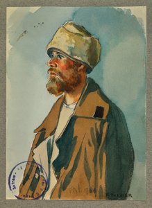 Orosz fogoly, Gustrow alkotó: Fernand Barbier