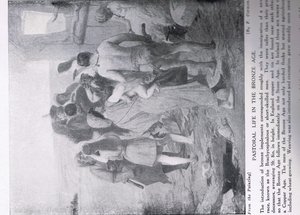 Pásztorélet a bronzkorban, illusztráció a „Hutchinson