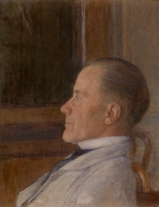 Edmond Khnopff, a festő édesapja alkotó: Fernand Khnopff